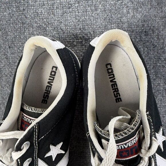 Converse Star Player 76 Mens 9.5 Shoes Black Low Top Casual Sneakers - Picture 9 of 12